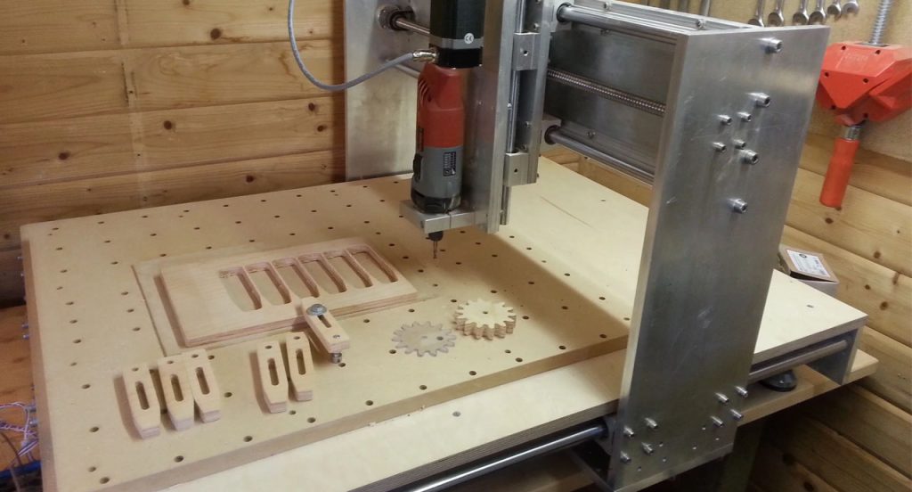 بخش های مختلف دستگاه CNC