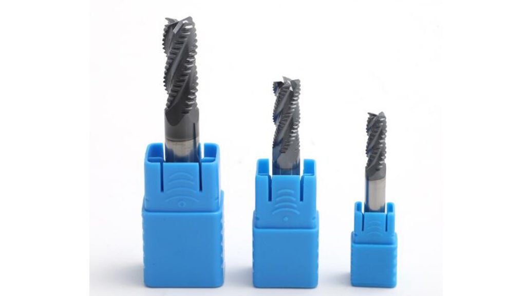 فرز با انتهای خشن (Roughing End Mill)​