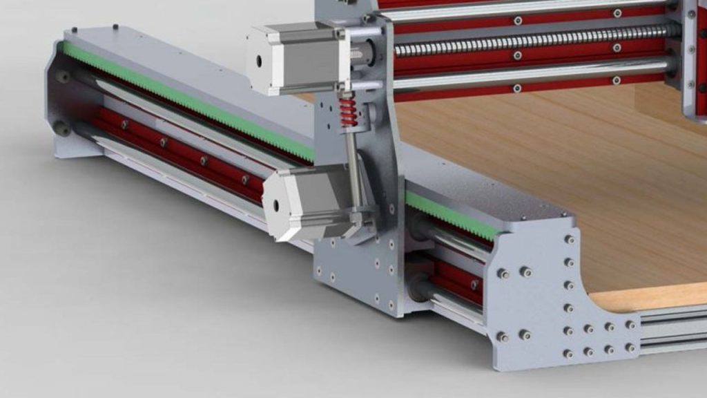 اجزای ریل راهنمای خطی دستگاه CNC​