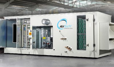 آشنایی با فناوری هوای فشرده Airtech دستگاه لبه چسبان